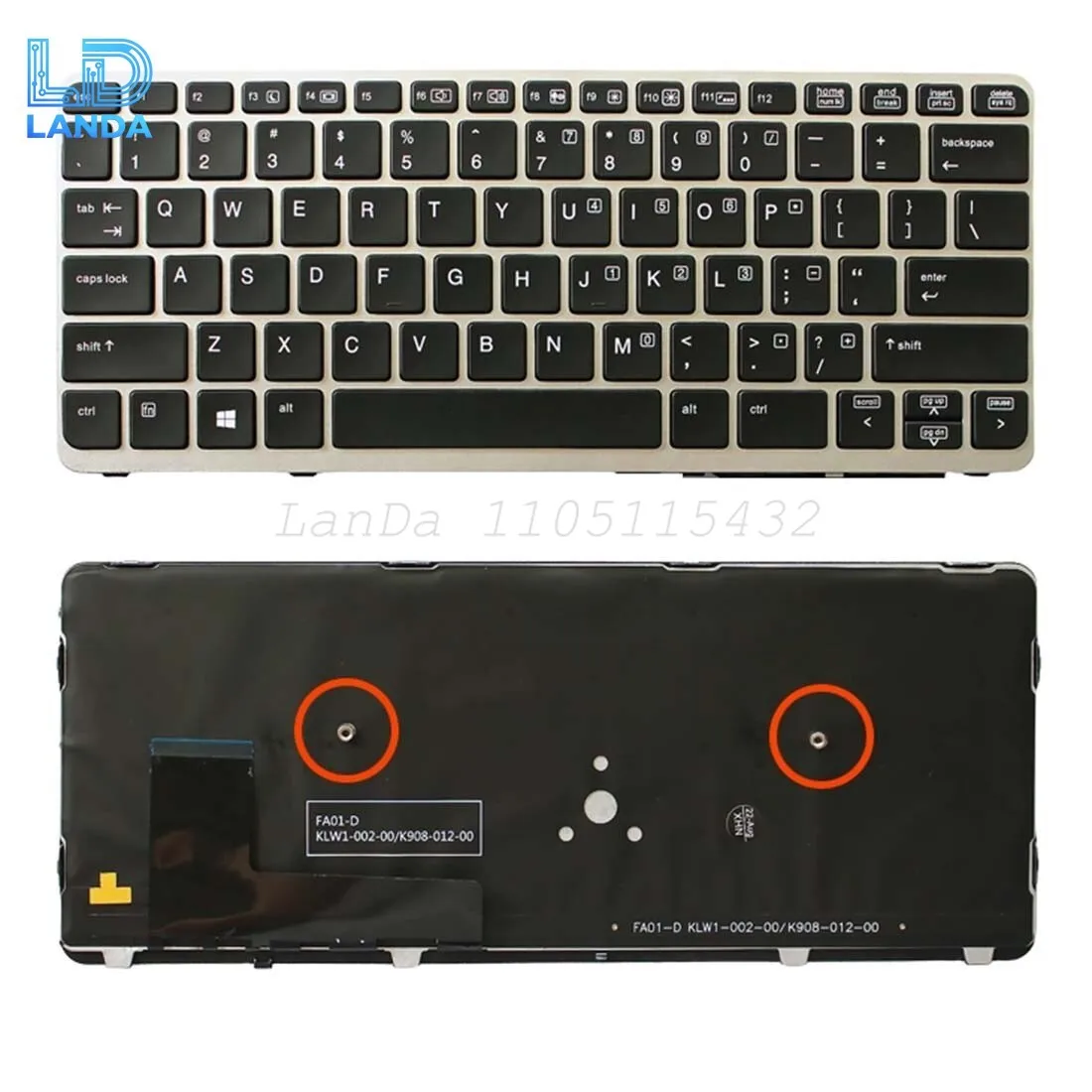 Laptop Keyboard For…