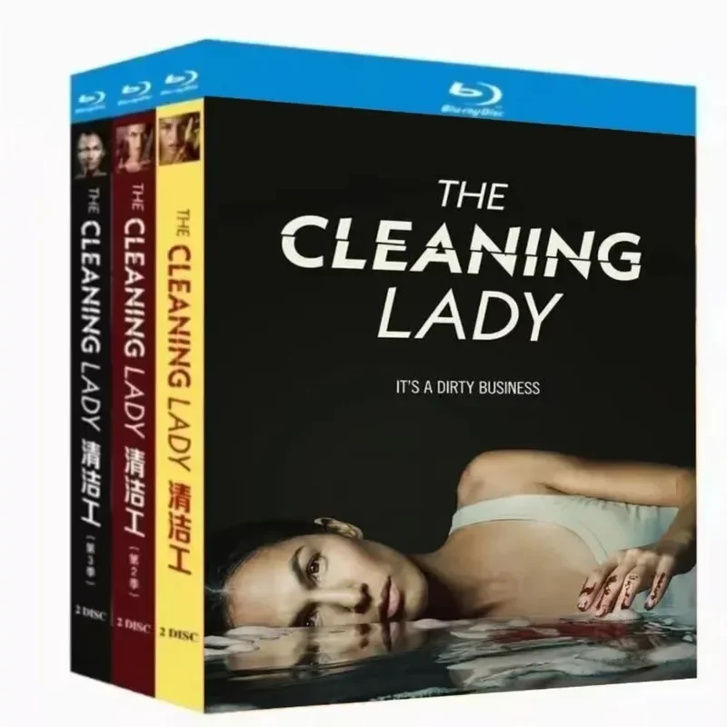 The Cleaning Lady Season 1-3 6-Disc All Region High Definition Blu-ray Box Set DVD