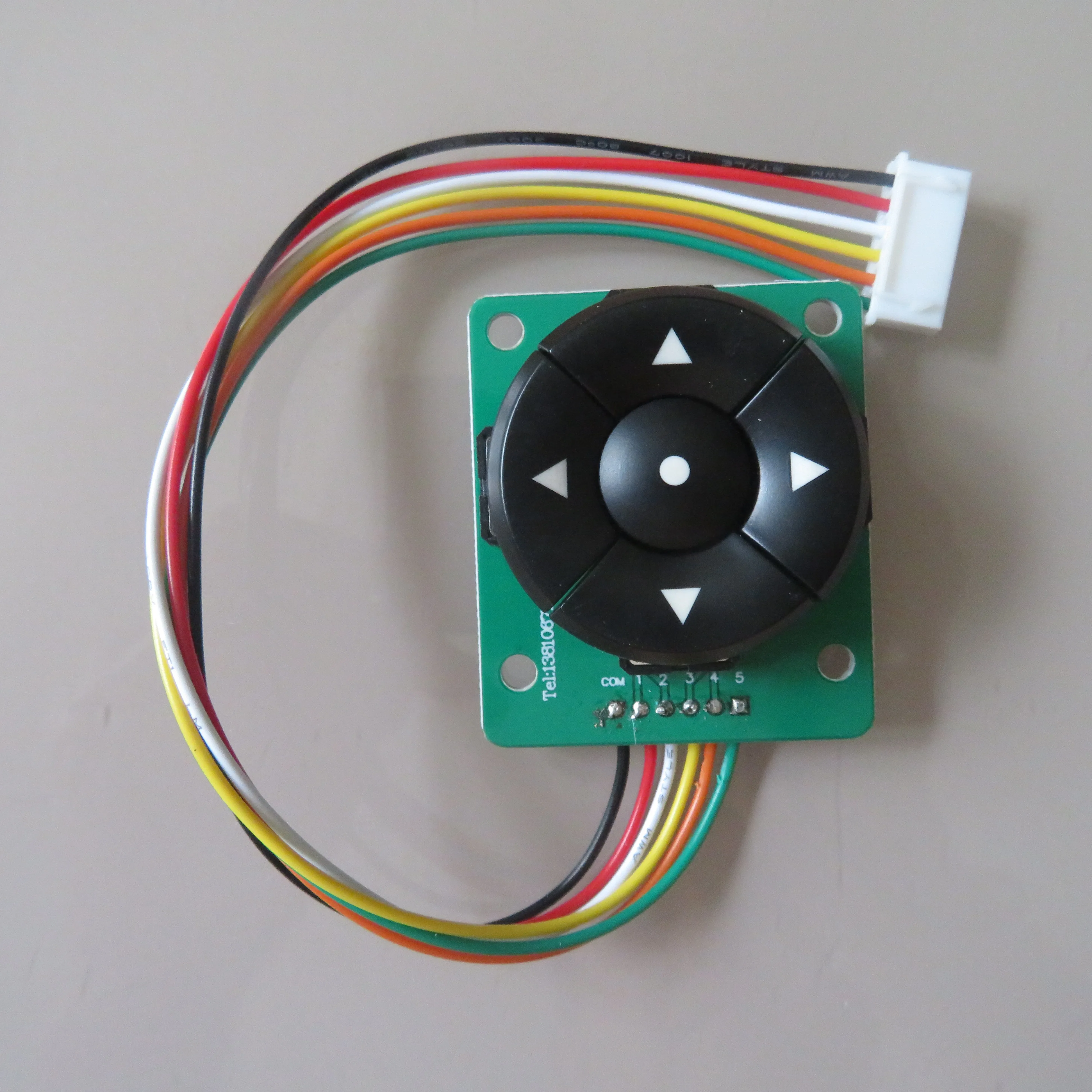 1 zestaw 5-kierunkowy na pokładzie z osłoną kabla, przyciskiem dotykowym Tactile Tact mini Switch Taster schalter