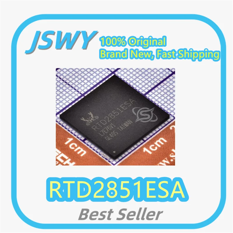 

(1/5 piece) RTD2851ESA-GR RTD2851ESA BGA Ethernet transceiver chip IC integrated circuit, genuine original product.