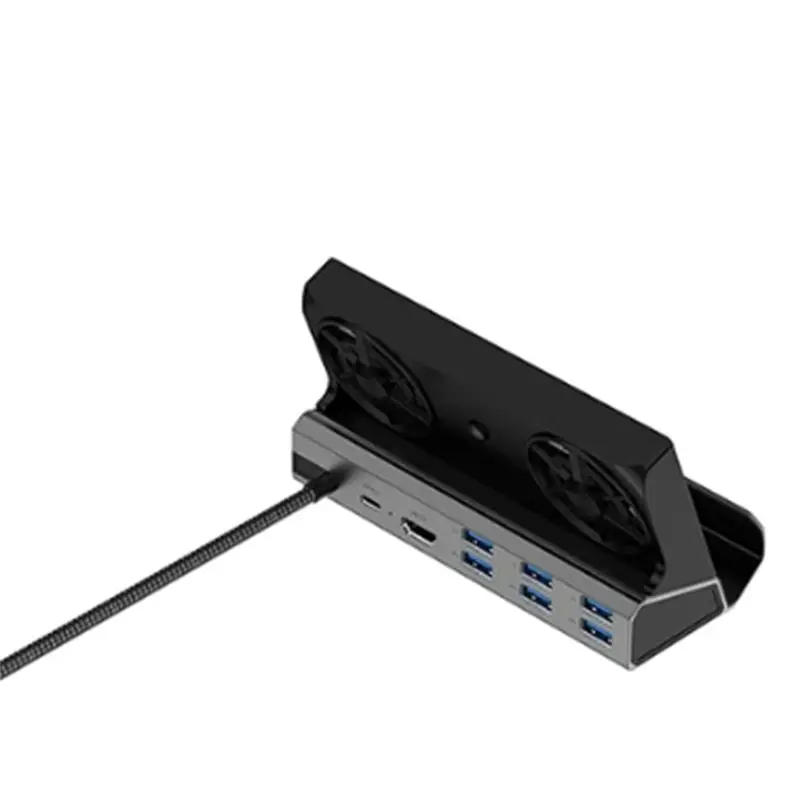 

A29F-For ROG Ally Game Dock Console Hub 4K 60Hz USB C Docking Station Gigabit Ethernet 1000Mbps Dock Stand Type C USB 3.0