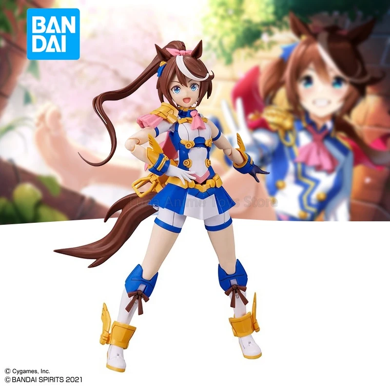 

Original Bandai 30MS Pretty Derby Tokai Teio Anime Game Action Figures Assembly Model Collection Ornament Toys Gift for Boy Girl