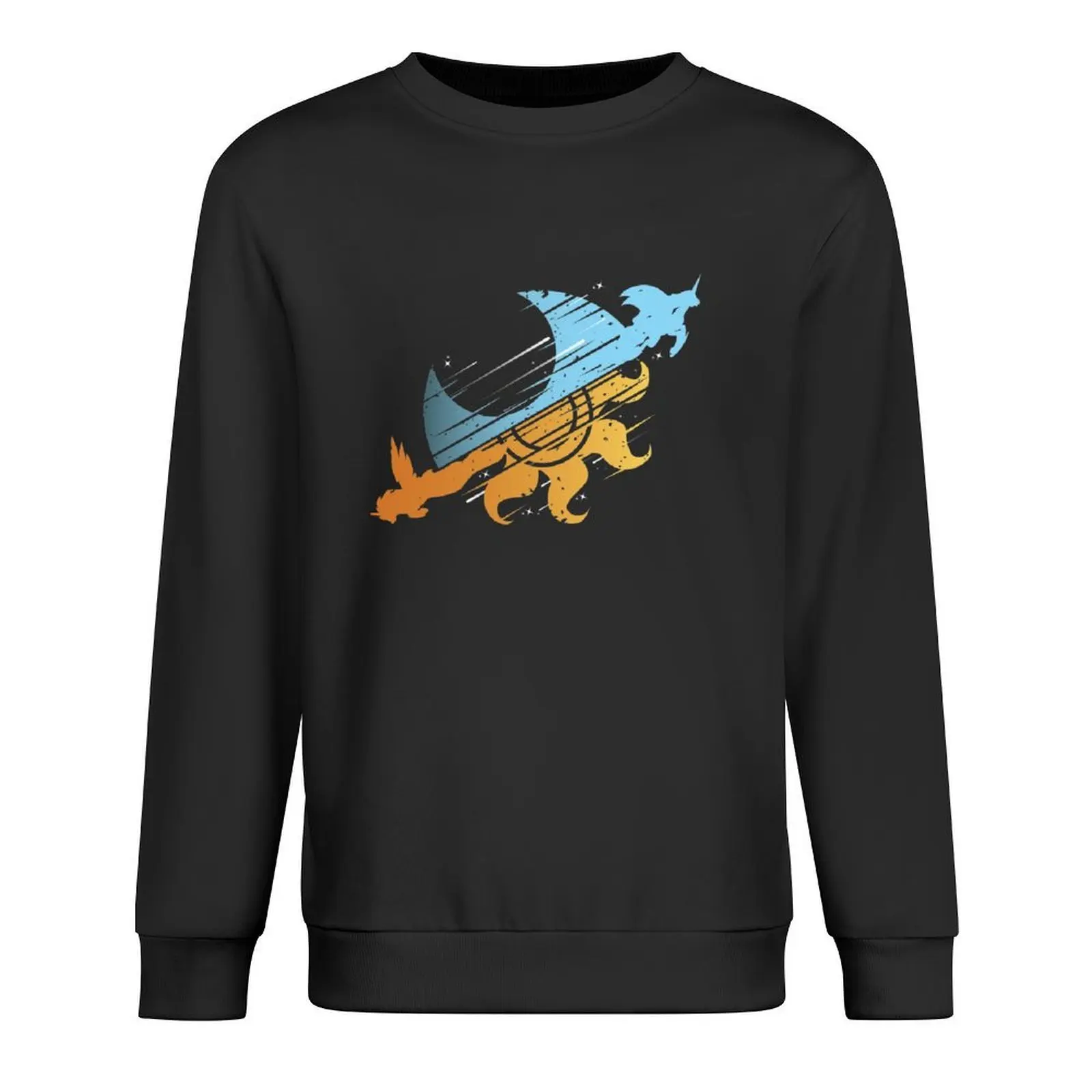 

Nightmare Moon V Day Breaker Minimalist Logo Pullover japanese style mens clothing anime clothes autumn hoody