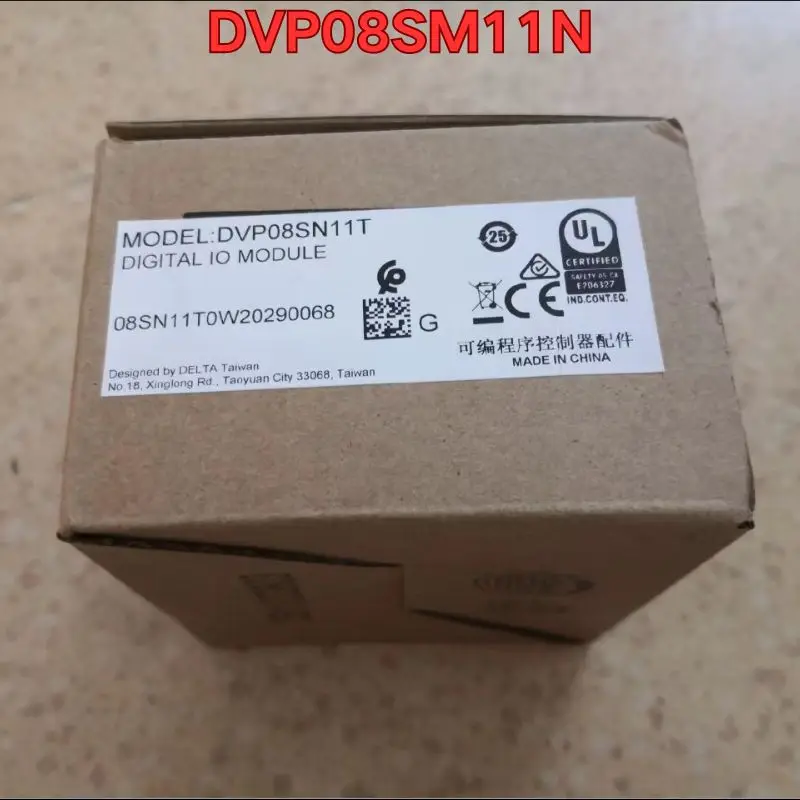 New PLC module DVP08SM11N