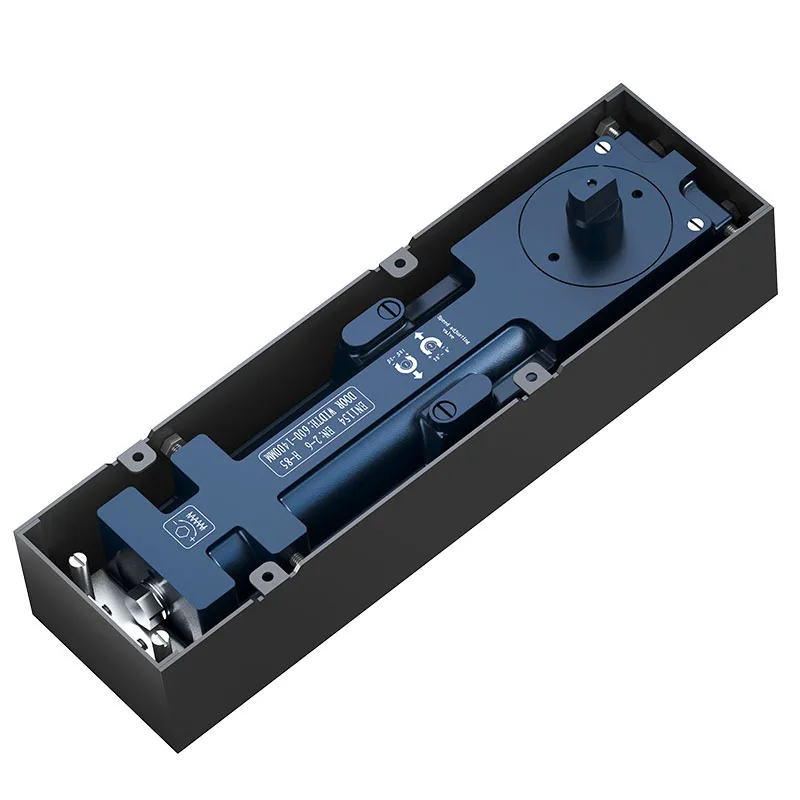 Hot Selling H-85 Heavy Duty Torsion Spring 350kg 360 Degree Rotating Glass Aluminum Alloy Hotel Door Modern Accessories
