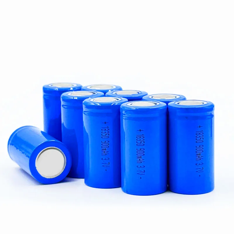 18350 battery 900mAh  Rechargeable lithium ion Battery ICR18350 High drain Li-ion cell for flashlight torch power device view 4