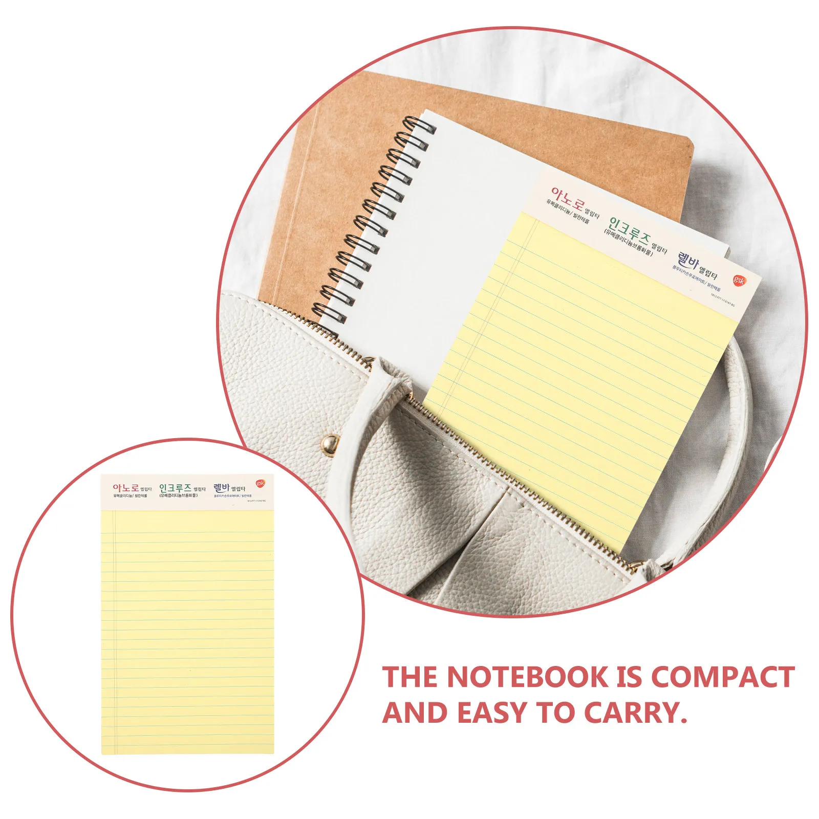 

2 шт. блокноты формата А5 в американском стиле, портативные отрывные блокноты для ежедневного планирования, записей в дневнике, стихов, заметок, эскизов, вдохновения