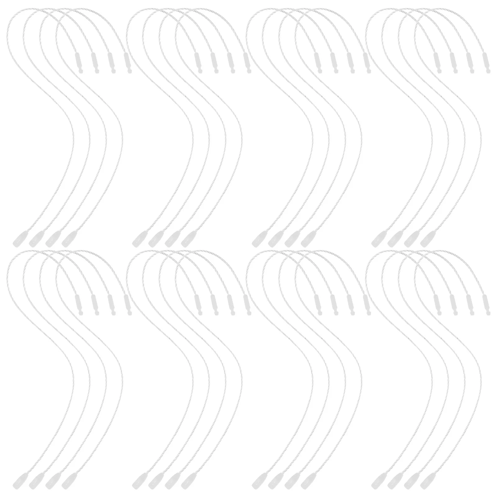 

1000Pcs Clothing Tag Strings Polyester Price Hanging Rope Lanyard Fasteners Bulk for Boutique Retail Lanyard Bulk