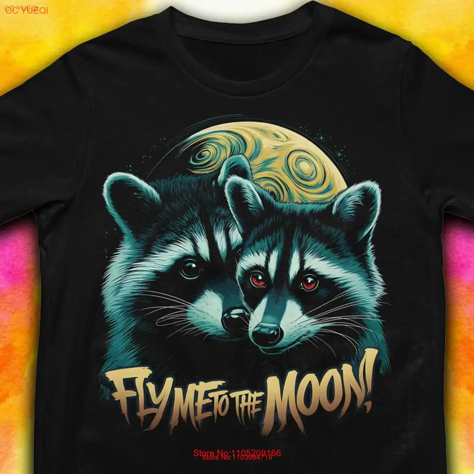 Raccoon Moon T Shir… - image