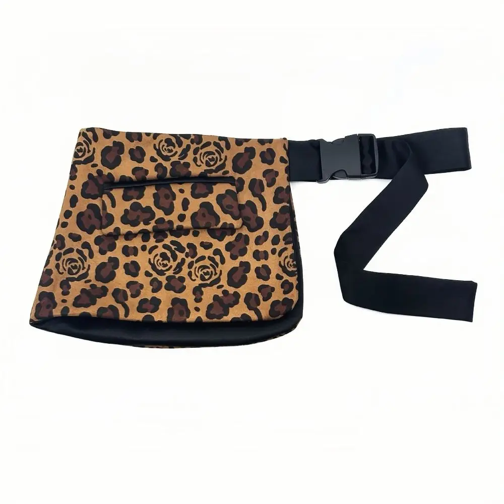 Nuovo design con borsa Cintura di anacardi Cintura decorativa decorativa irregolare Cintura per marsupio stile street con stampa leopardata