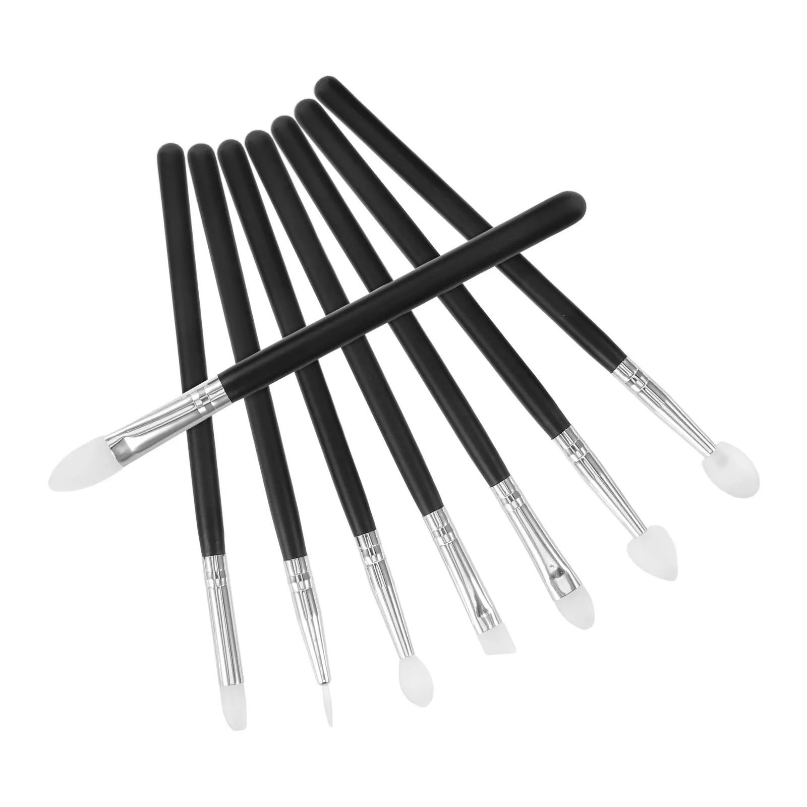 Silicone Painting Brushes for Art Projects – Soft Bendable Tips, Excellent Grip, Detail Work with Acrylic Watercolor Oil