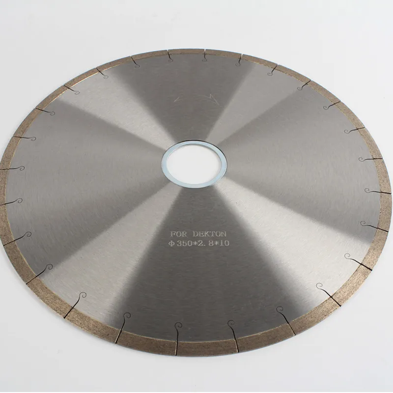 350mm 50/60mm  Dekton Neolith Porcelain Slab Bridge Diamond Saw Blade