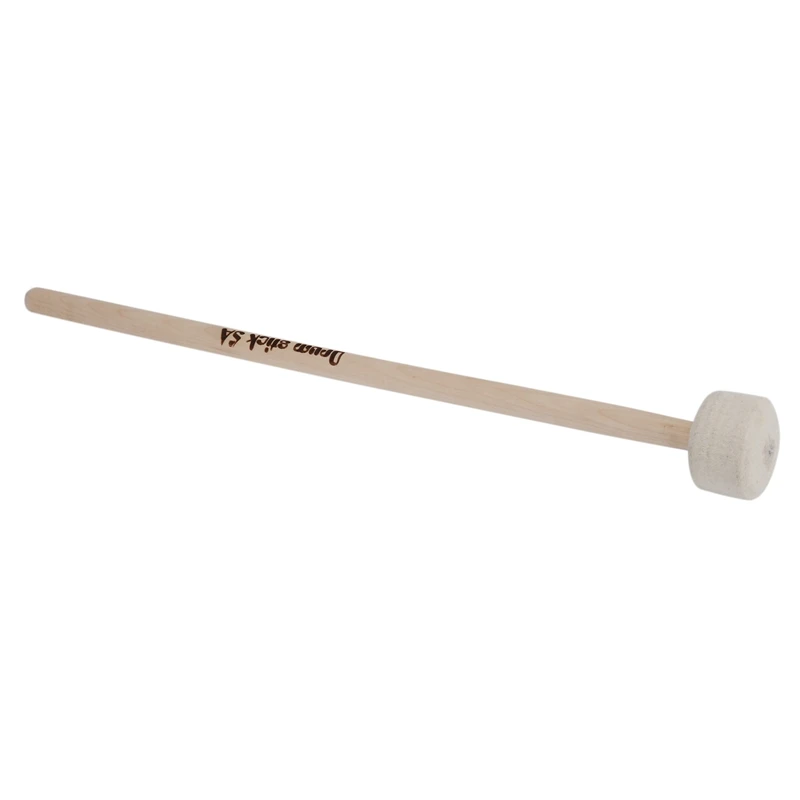 1 Pair Drum Mallet Stick Felt Head Mallet Timpani Stick Big Drum Hammer Timpani Mallet for Percussion Instrument