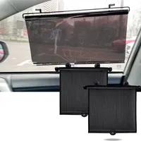 Automobile Summer Heat Insulation Roller Shutter Garden  Sunshade Pergola 40 x 125 Mesh Point Household Glass Sunshade Shade Car