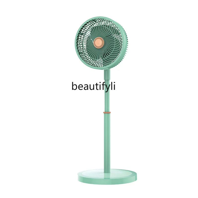 Air circulation fan household office, electric fan table-floor dual-purpose fan shaking vertical floor