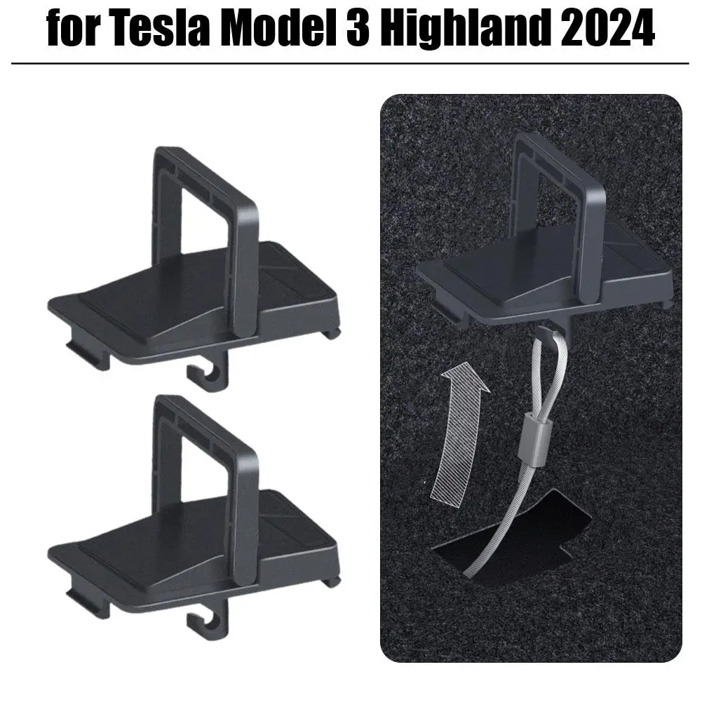 For Tesla Highland 2024 Door Emergency Handle Rear Door Door Lock Puller Physical Button Unlock Mechanical