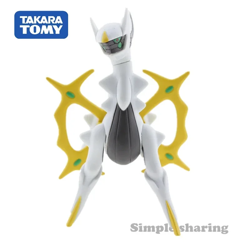 Takara Tomy Tomica Pokemon Moncolle ML-22 Arceus Deer Bauble Funny Anime Figure Baby Toys Digimon Kids Toys for Children