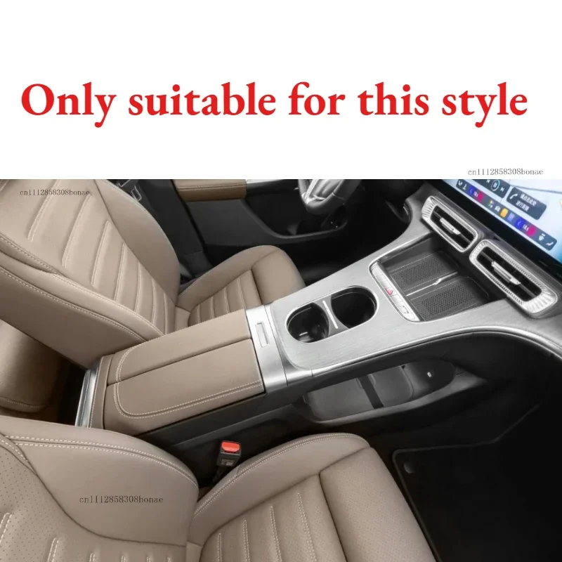 Armlehnen-Aufbewahrungsbox für Mercedes-Benz GLC 400 350 EQ EV X540 2026-27 Auto-Mittelarmlehnen-Aufbewahrungsbox Inhalt Mittelkonsole – Detail 1