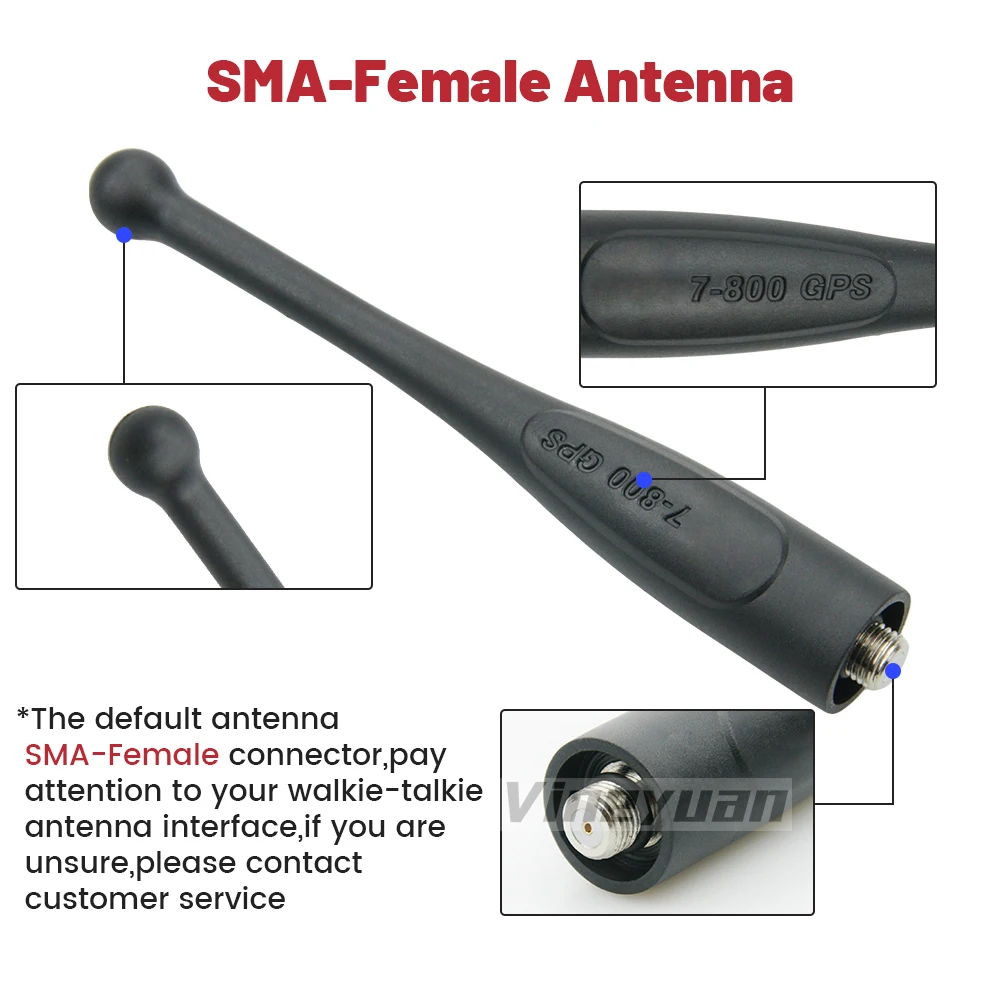 10 szt. Antena 7-800MHz z GPS NAR6595A dla Motorola APX 1000 APX 4000 APX 6000 APX 6000XE APX 7000 APX 8000XE Stubby antena