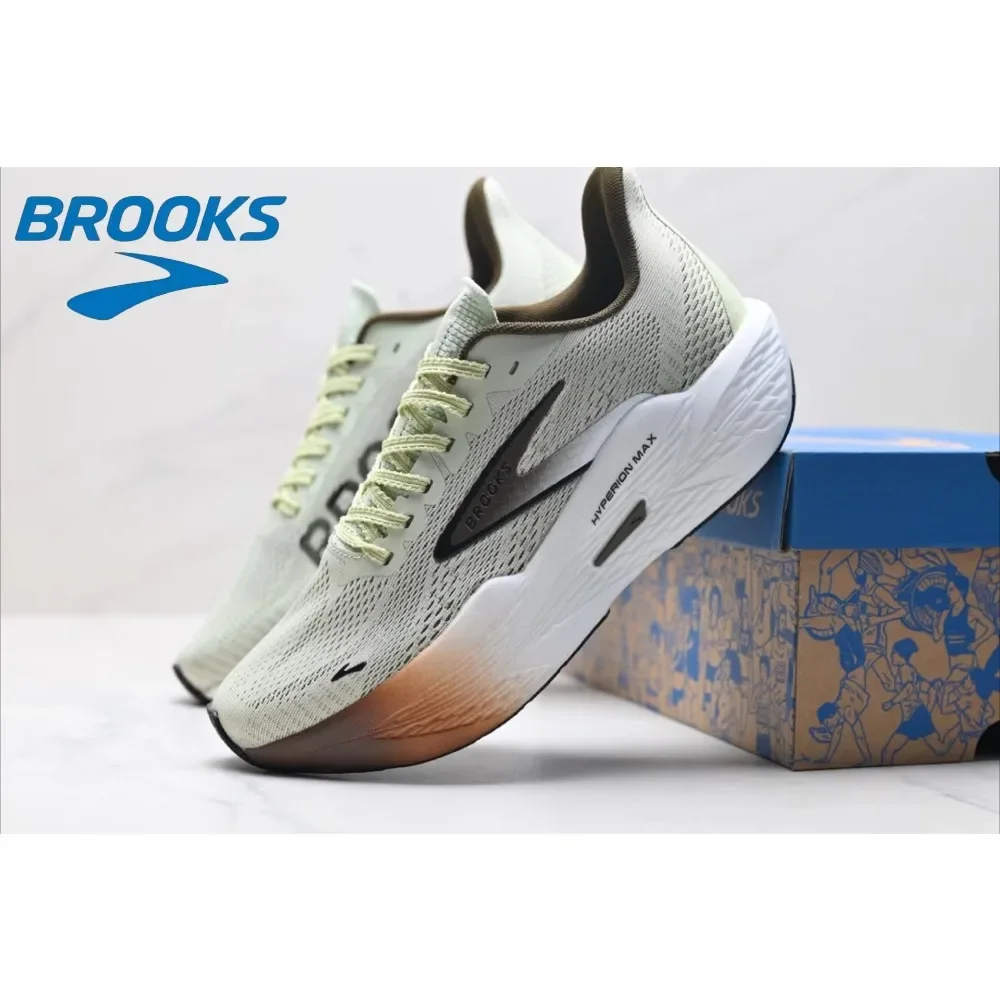 Brooks Hyperion Max Gale 2 Shock-Absorbing Race Marathon Professional Running Shoes Men's Comfortable Casual Sneakers