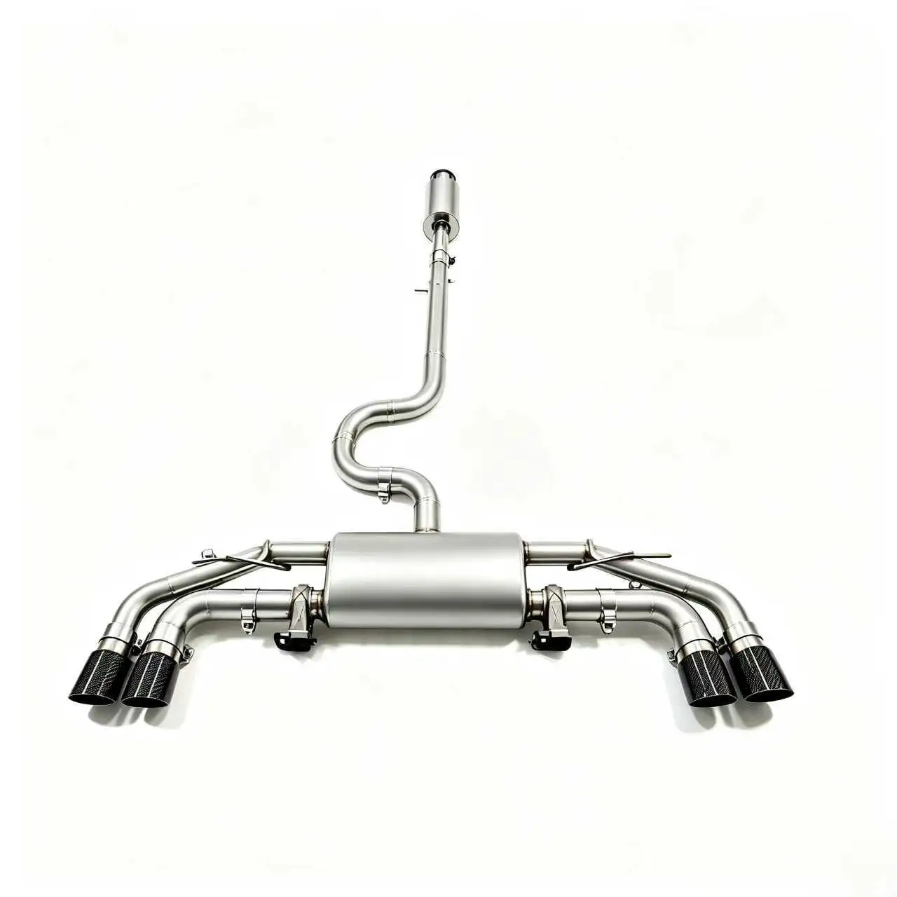 Suitable for 2020-2026 Volkswagen Golf 7 GTE/Golf 8 GTE 1.4T 1.5T Catback Valvetronic 304SUS High Performance Car Exhaust System