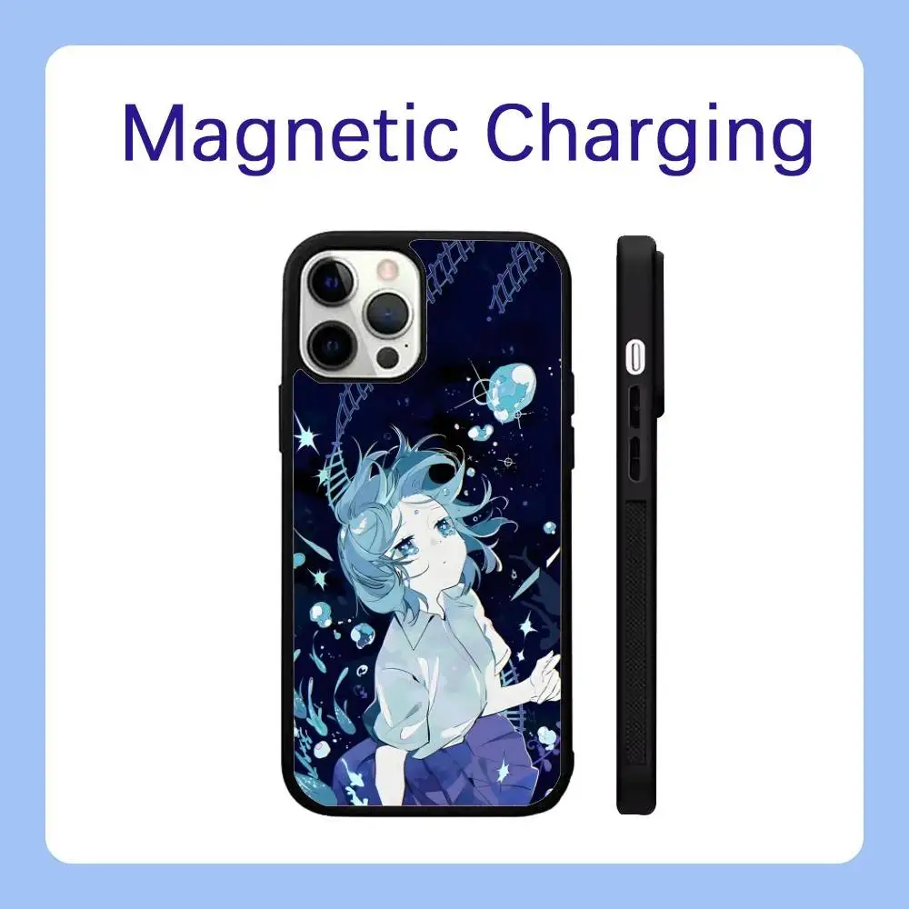Tuyu الموسيقى اليابانية JPOP جراب هاتف آيفون 17,16,15,14,13,12,11,Pro,Max,Plus,Air,Mini,SE Magsafe شحن لاسلكي مغناطيسي