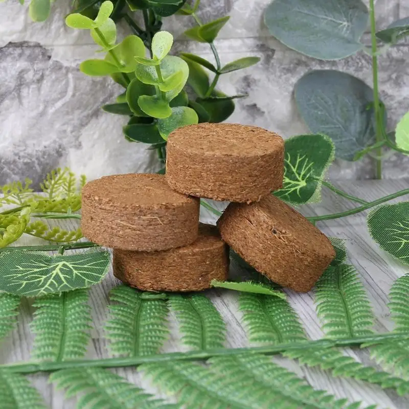 97QD Fibra Pellet Nutriente planta leve Jardim base comprimido