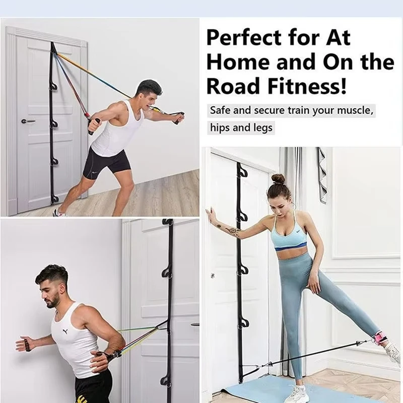 ELOS-Door Strap For Resistance Bands Exercises Anchor Attachment For Home Fitness Portable Door Band Resistance