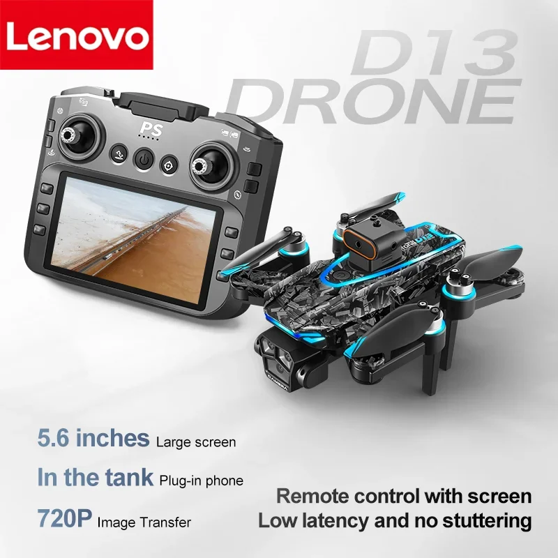 Xiaomi D13 GPS-Drohne, 8K, Dreifachkamera, HD, optischer Fluss, intelligente Hindernisvermeidung, faltbarer bürstenloser Motor, Quadrocopter VR UAV