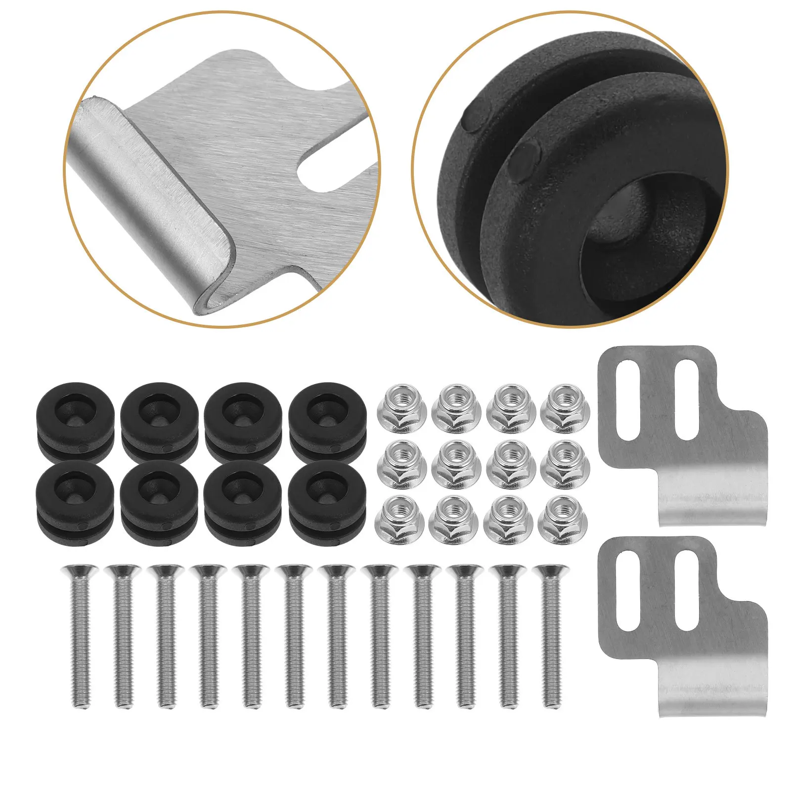 

Комплект кронштейнов для крепления мотоцикла, быстрая установка, надежное крепление к багажнику, универсальное применение, прочная конструкция