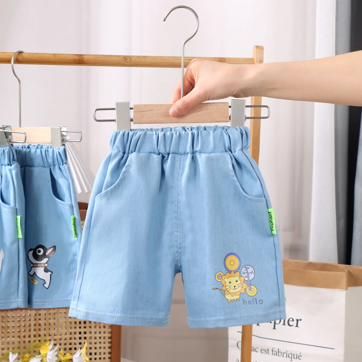 New Summer Baby Girls Clothes Fashion Children Boys Casual Shorts Toddler Sports Letter Costume Infant Clothing Kids Sportswear