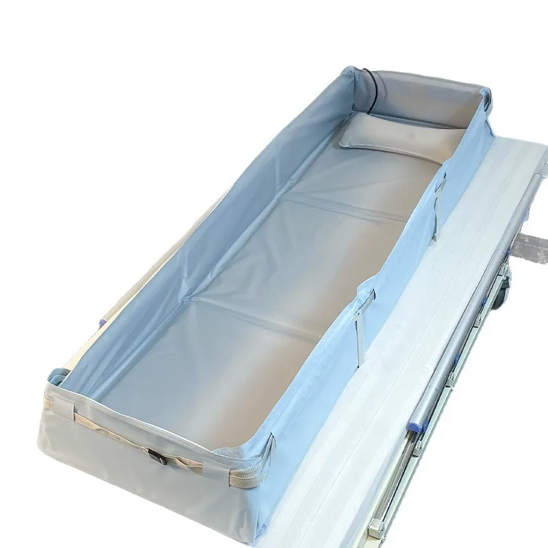 

Многофункциональная ванна-кровать с ручным приводом, подвижным подъемником.