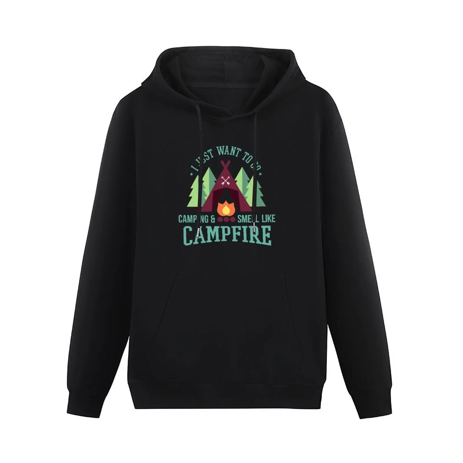 Campfire Pullover Hoodie anime clothing new in hoodies & sweatshirts