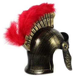 Roman Soldier Props Costume Kids Accessory Cosplay Ancient Helmets Hat