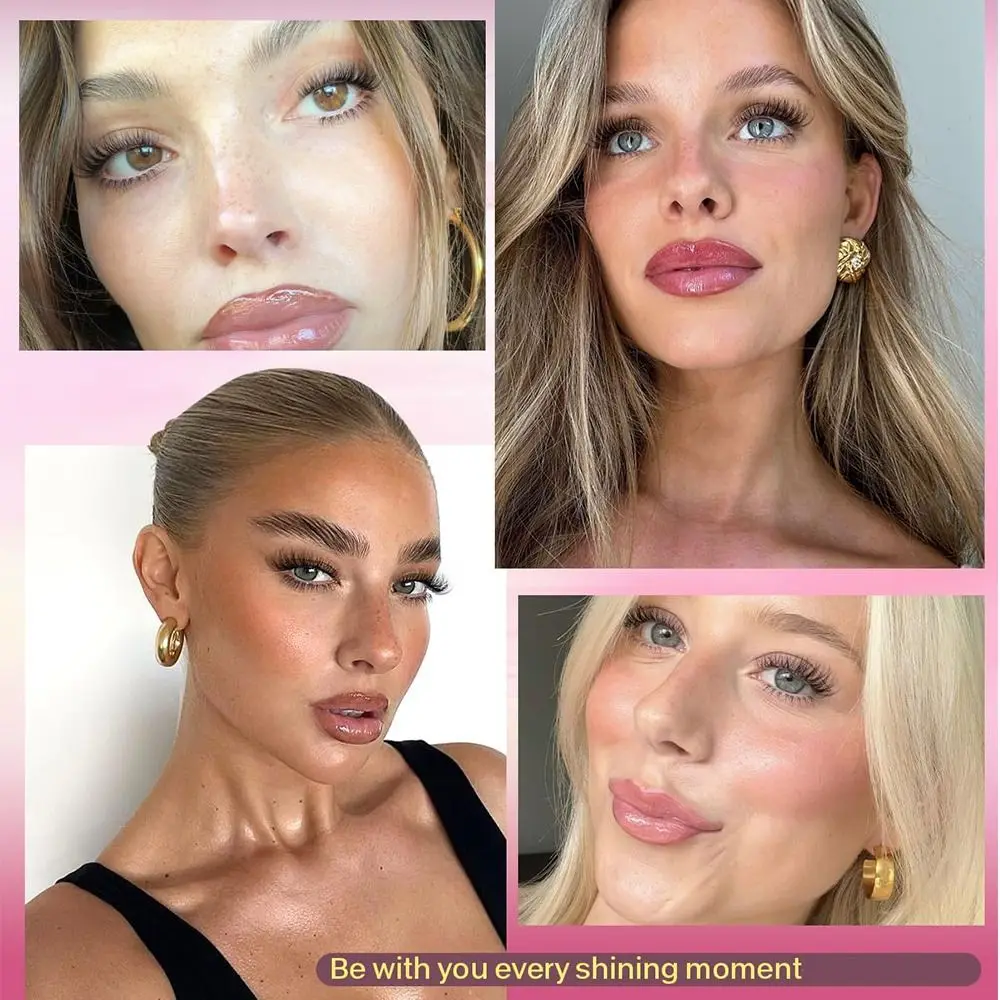 Nouvelles extensions de cils 3D en faux vison doux, effet vaporeux et volumineux, faites à la main, sans cruauté, pour maquillage des yeux féminin