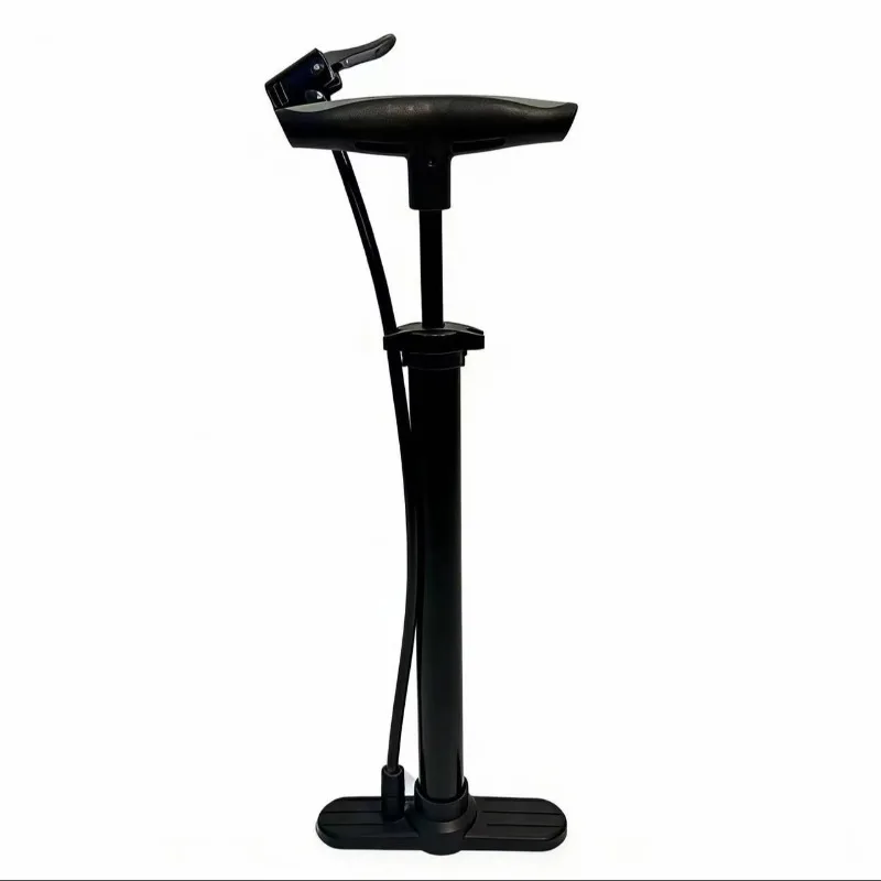 Portable mini mountain bike manual pump, compatible with reversible valves