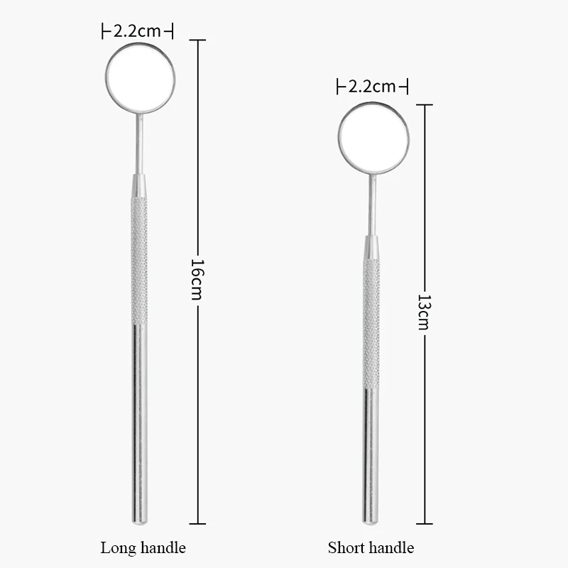 Dental Mirror 16cm 13cm Detachable Stainless Mirror Dentist Mirror Mouth Oral Tools For Teeth Whitening Exam Reflector