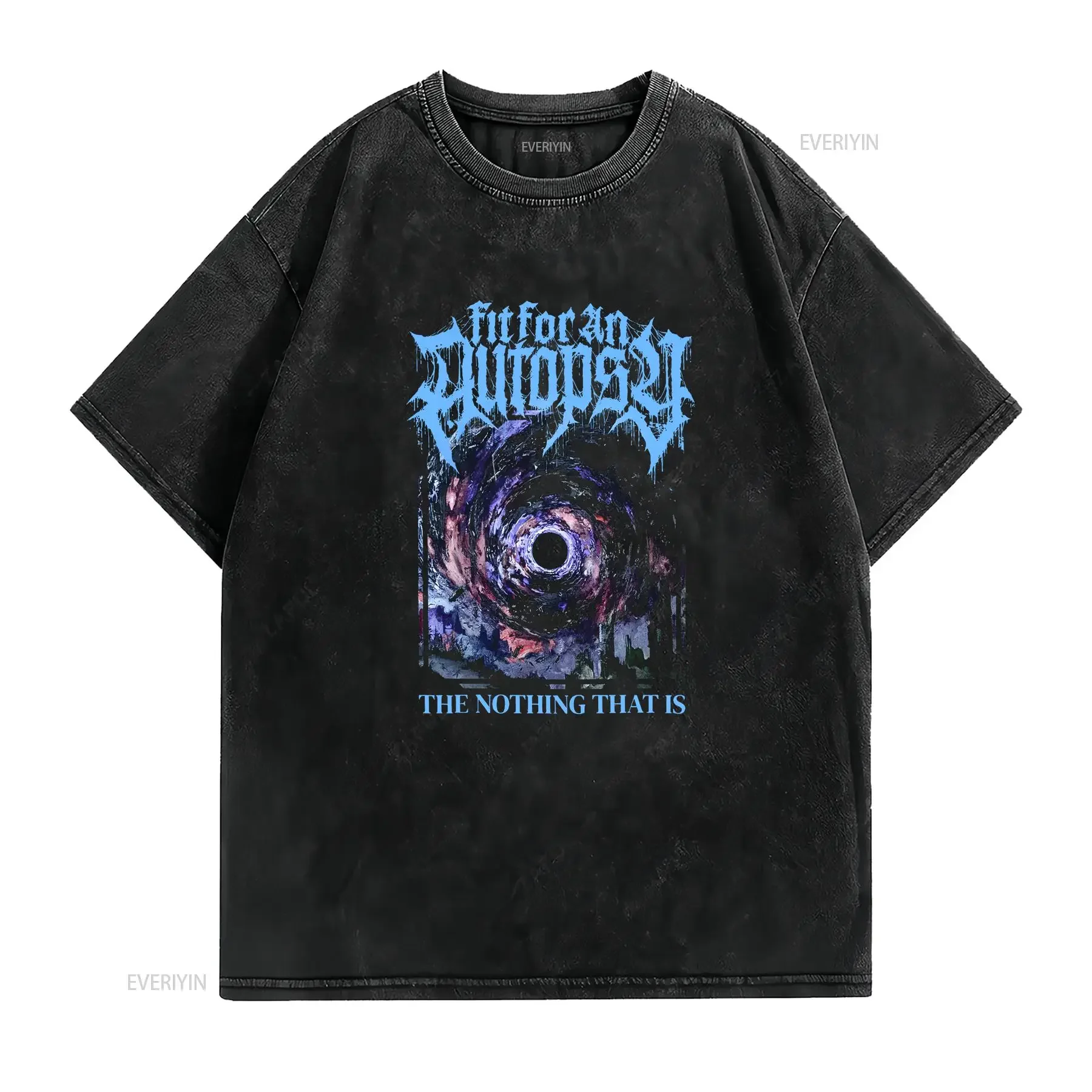 Fit For An Autopsy The Nothing That Is Album T Shirt All Size S 5XL AR1385 vintage Washed Comfortable streetwear