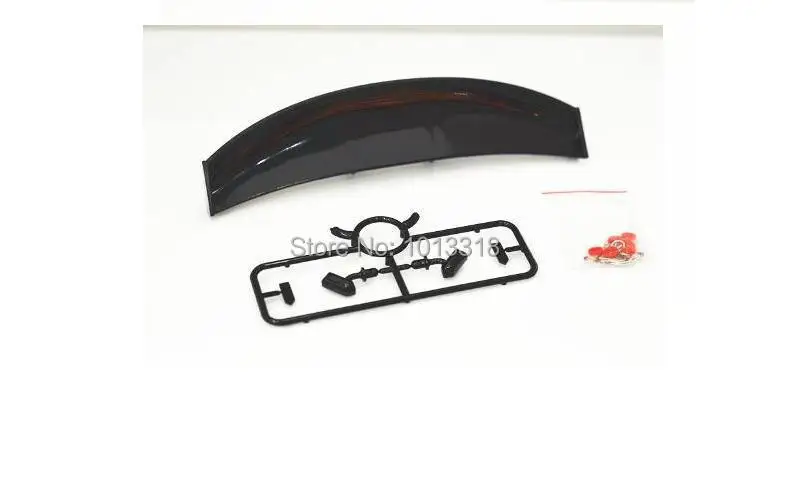 1/10 RC car accessories/parts 1/10 RC drift car wing series /Spoiler plastic/mirror light