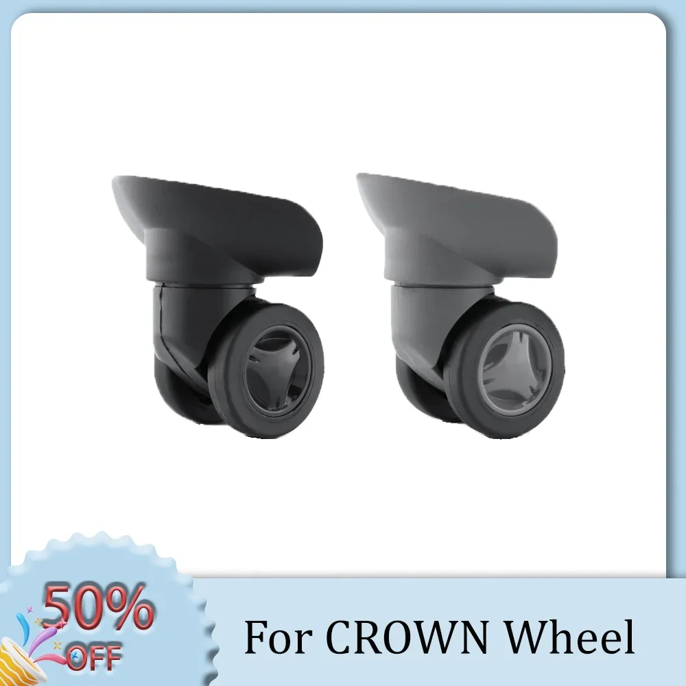 

For CROWN Silent 360-Degree Swivel Replacement Luggage Wheels – Make Your Luggage Move More Smoothly Universal Luggage Wheels