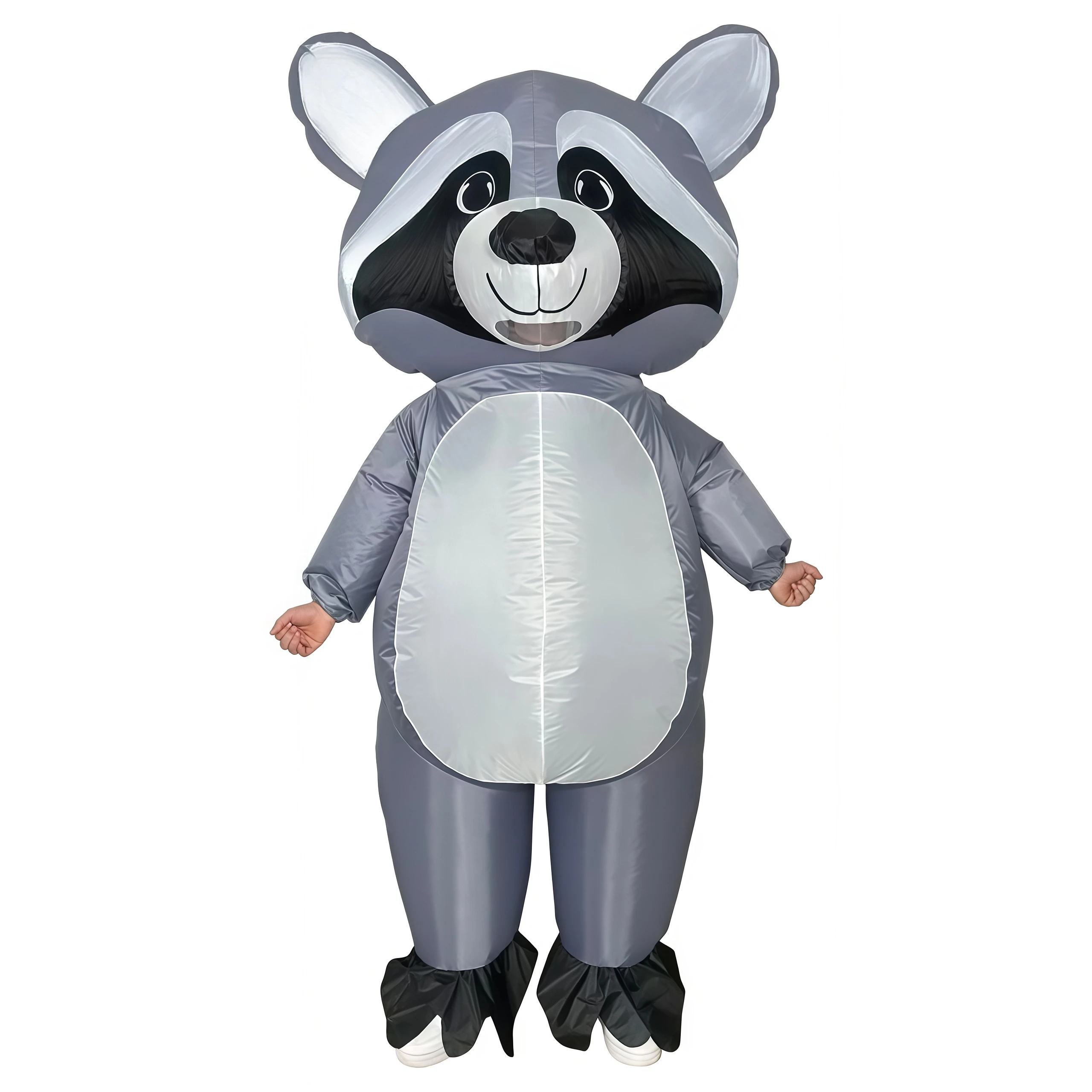

Adult Funny Raccoon Inflatable Doll Festival Makeup Ball Performance Costume Company Event Photography Props