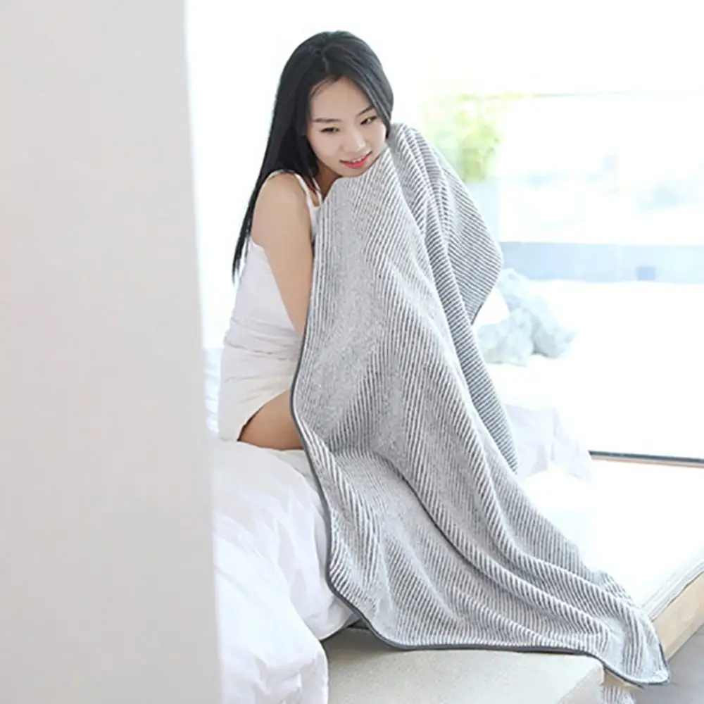 Toalla de baño absorbente duradera, toalla de ducha deportiva suave y gruesa, toalla de playa de gran tamaño agradable para la piel para gimnasio