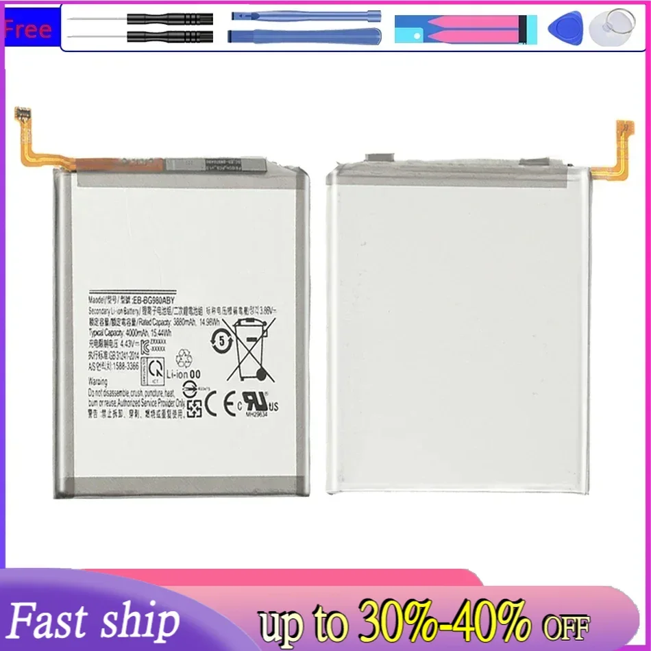 

EB-BG980ABY Battery 4000Mah For Samsung Galaxy S20 S 20 Bateria Batteries