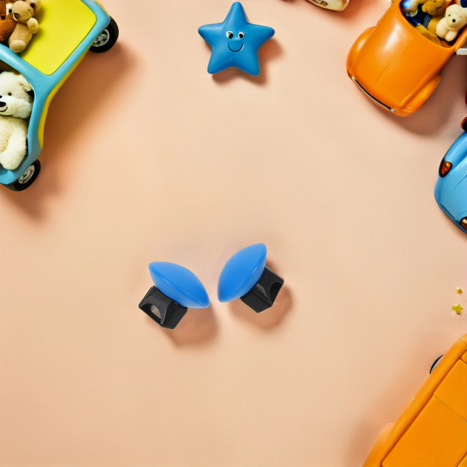 

2Pcs Orff Instruments Finger Sand Shaker Set Lightweight Egg Shakers for Kids Music Education African Drum Percussion Instrument