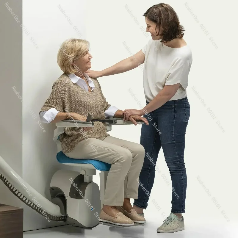 Corridor Villa Straight Curve Seat Elevator Elderly up and down Stairs Electric Chair Lift Climbing Machine