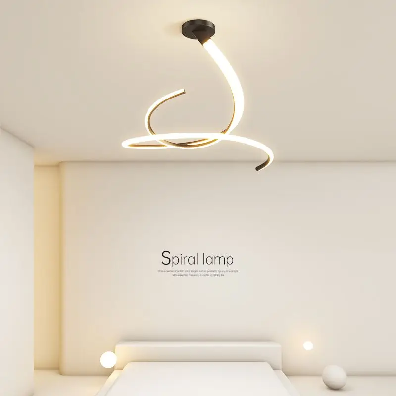 Esszimmer Licht Pendel leuchte Minimum moderne LED Schlafzimmer Licht Wohnzimmer Licht Ring einfachen Kronleuchter