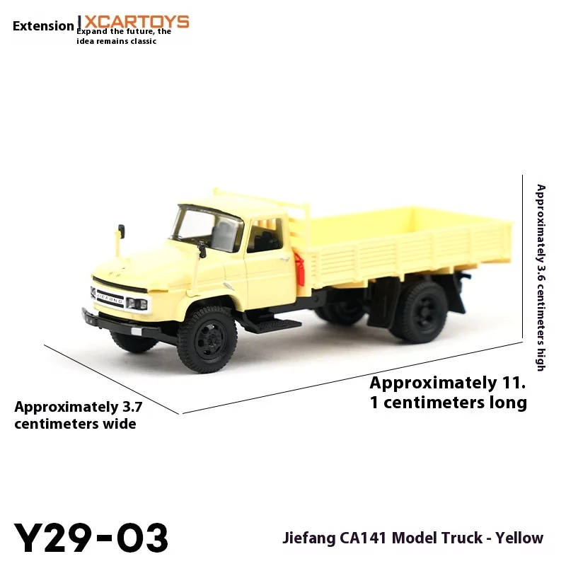 Xcartoys 1/64 liberação ca141 caminhão-laranja carro liga brinquedos veículo motorizado diecast modelo de metal crianças presente de natal brinquedos para meninos