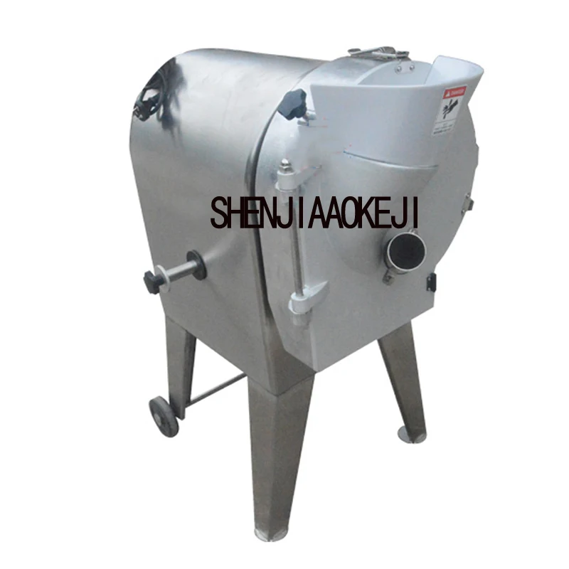 TJ-312A Stainless Steel shred slicing machine carrot horseshoe dicing cutting machine kitchen equipment 220V 750W 1pc