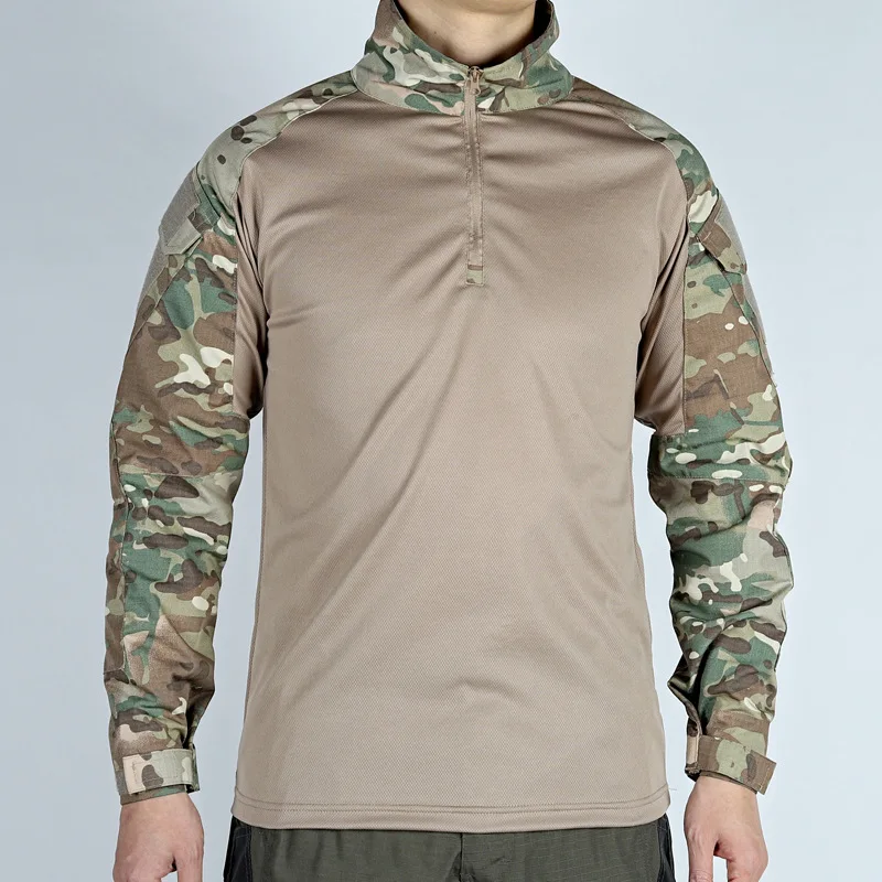 

Tactical Long-sleeved Male Special Forces Military Fans Outdoor Tops Spring and Autumn Breathable Training Clothes