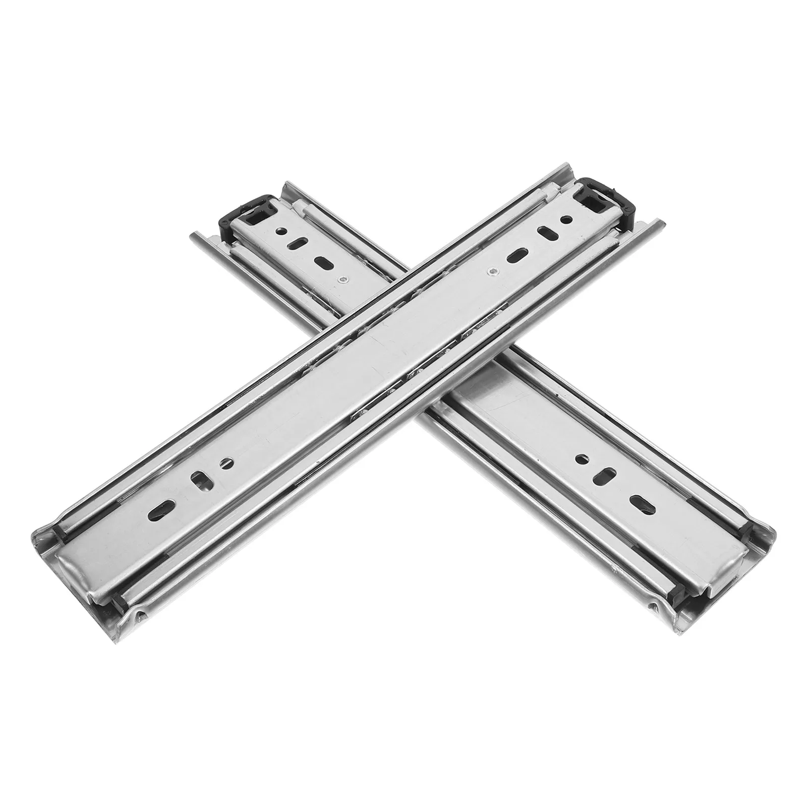 

Stainless Steel Drawer Slides Heavy Duty Bottom Mount Full Extension Soft Close Metal Mechanism Suitable for Kitchen Cabinets